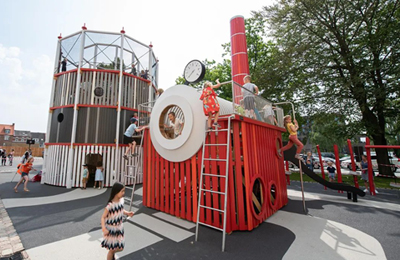 色彩认知丨走进儿童游乐空间