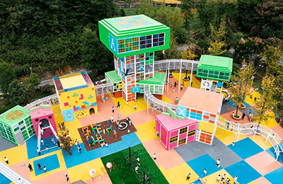 牧童案例 | 贵州息烽南山积木世界：给孩子一块积木，他可以创造一个世界