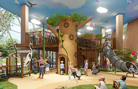 月牙岛儿童乐园｜户外全天候自然主题乐园